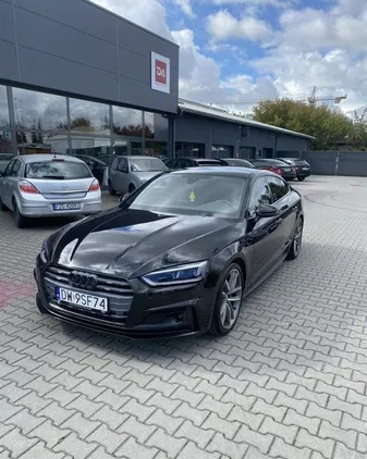 opolskie Audi A5 cena 116000 przebieg: 158000, rok produkcji 2019 z Wrocław